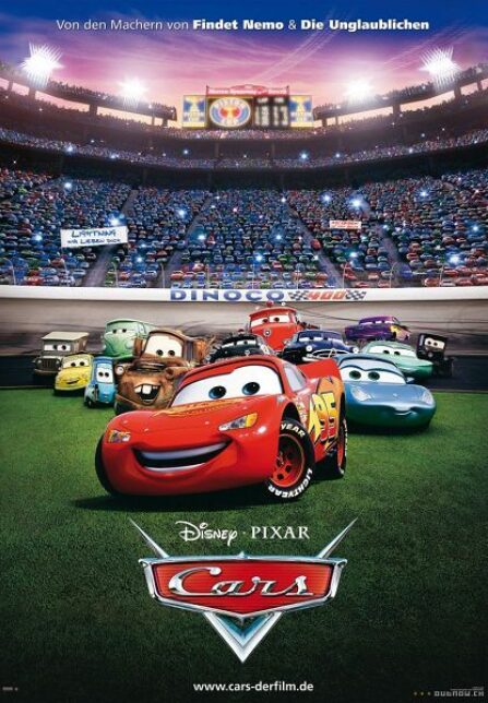 Plakat für Cars (zum 20. Jubiläum)