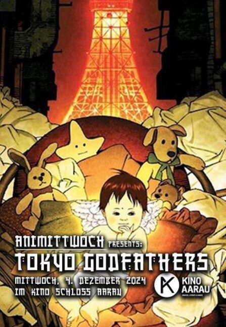 Plakat für Tokyo Godfathers