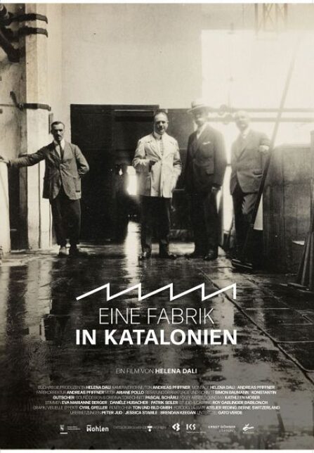 Plakat für Eine Fabrik in Katalonien